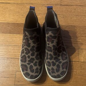 Rothy’s leopard booties size 8.5
